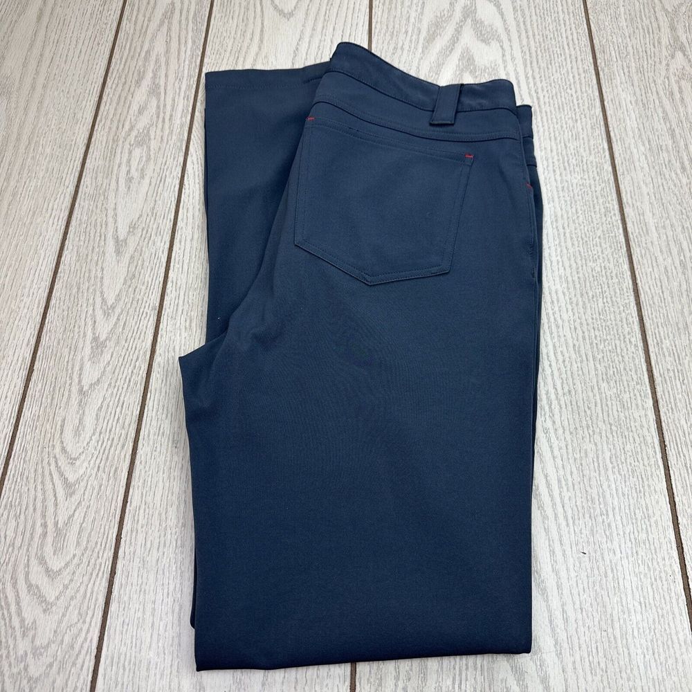 Sunice Coollite Brady 5 Pocket Golf Pants Men Size 30/32L‎ Blue/Gray